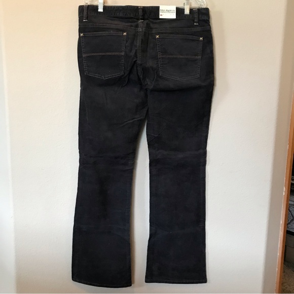 Polo Jeans Co. Ralph Lauren Indigo Navy Stretch Corduroy Pants Sixe 14x32 - Picture 8 of 15